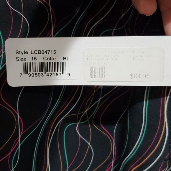 Cutter & Buck Colorful Golf Skirt with Attached Shorts - Picture 3 of 14